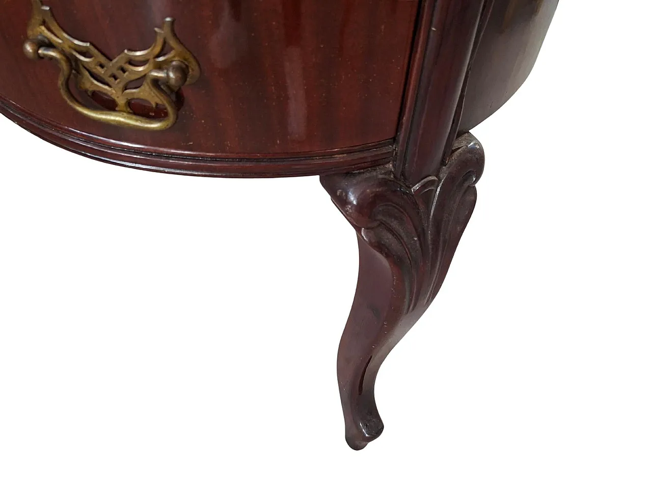 Bean desk with cockpit armchair, 20th century 5