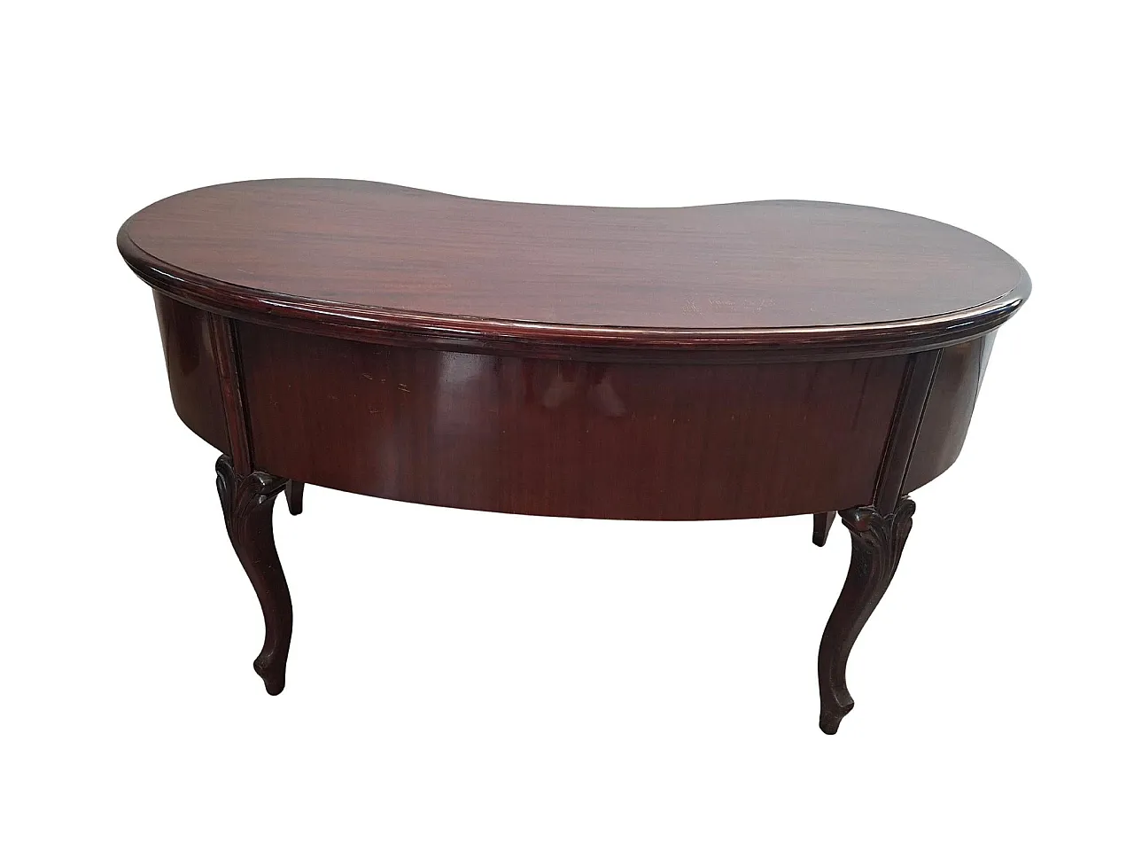 Bean desk with cockpit armchair, 20th century 11