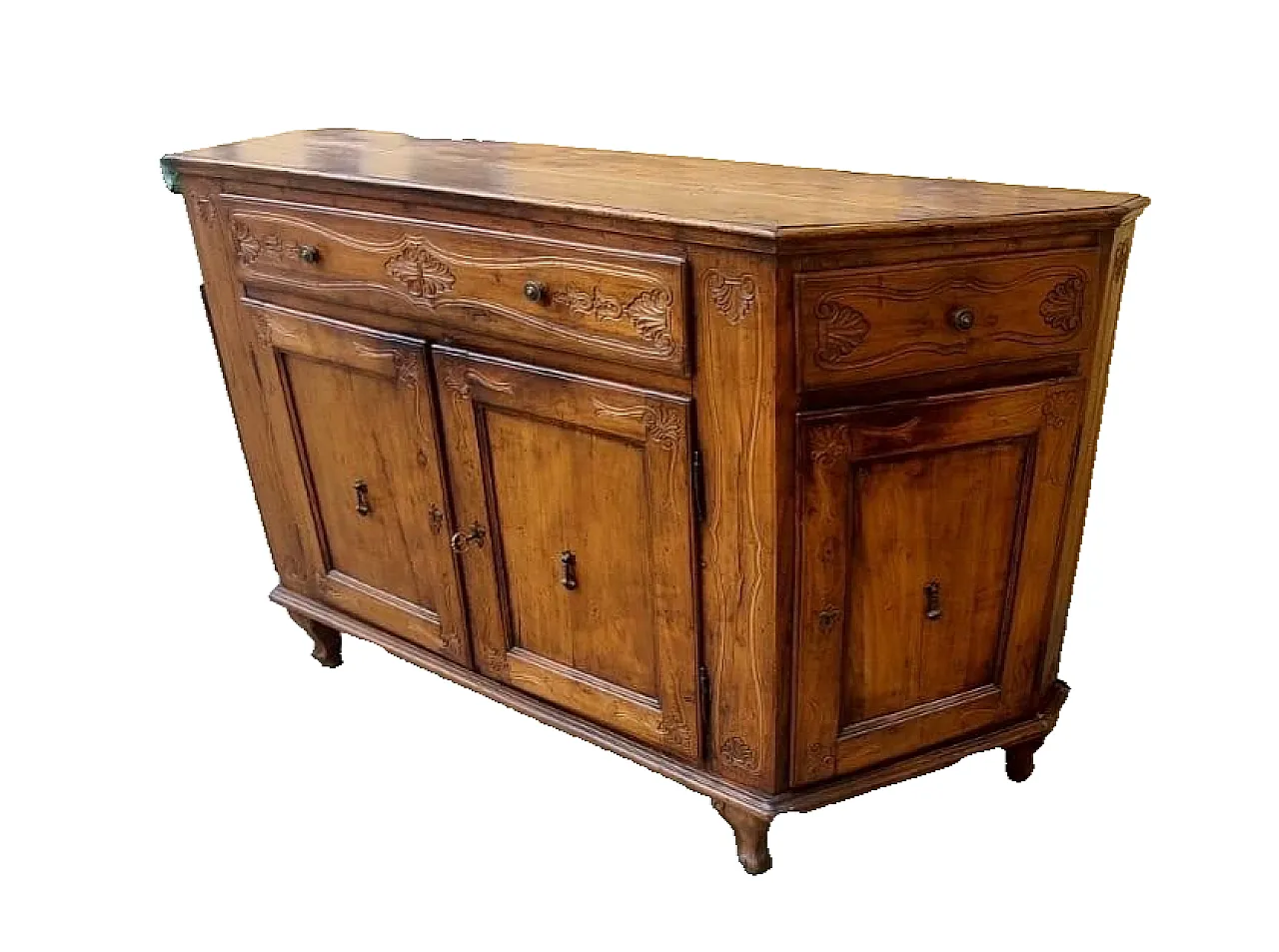 Fitted sideboard in solid cherrywood, 18th century 7