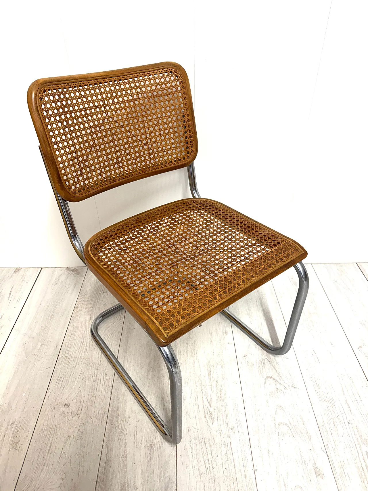 Marcel Breuer, Quattro sedie mod. B32 "Cesca", cod. Thonet, anni '70 11