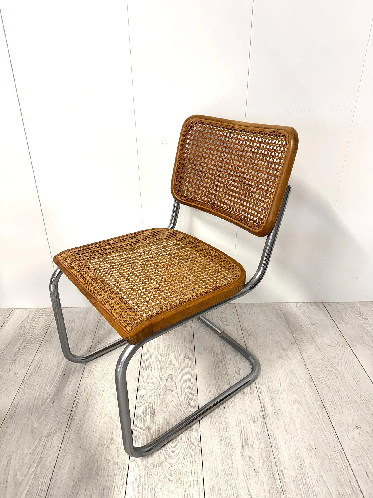 Marcel Breuer, Quattro sedie mod. B32 "Cesca", cod. Thonet, anni '70 16