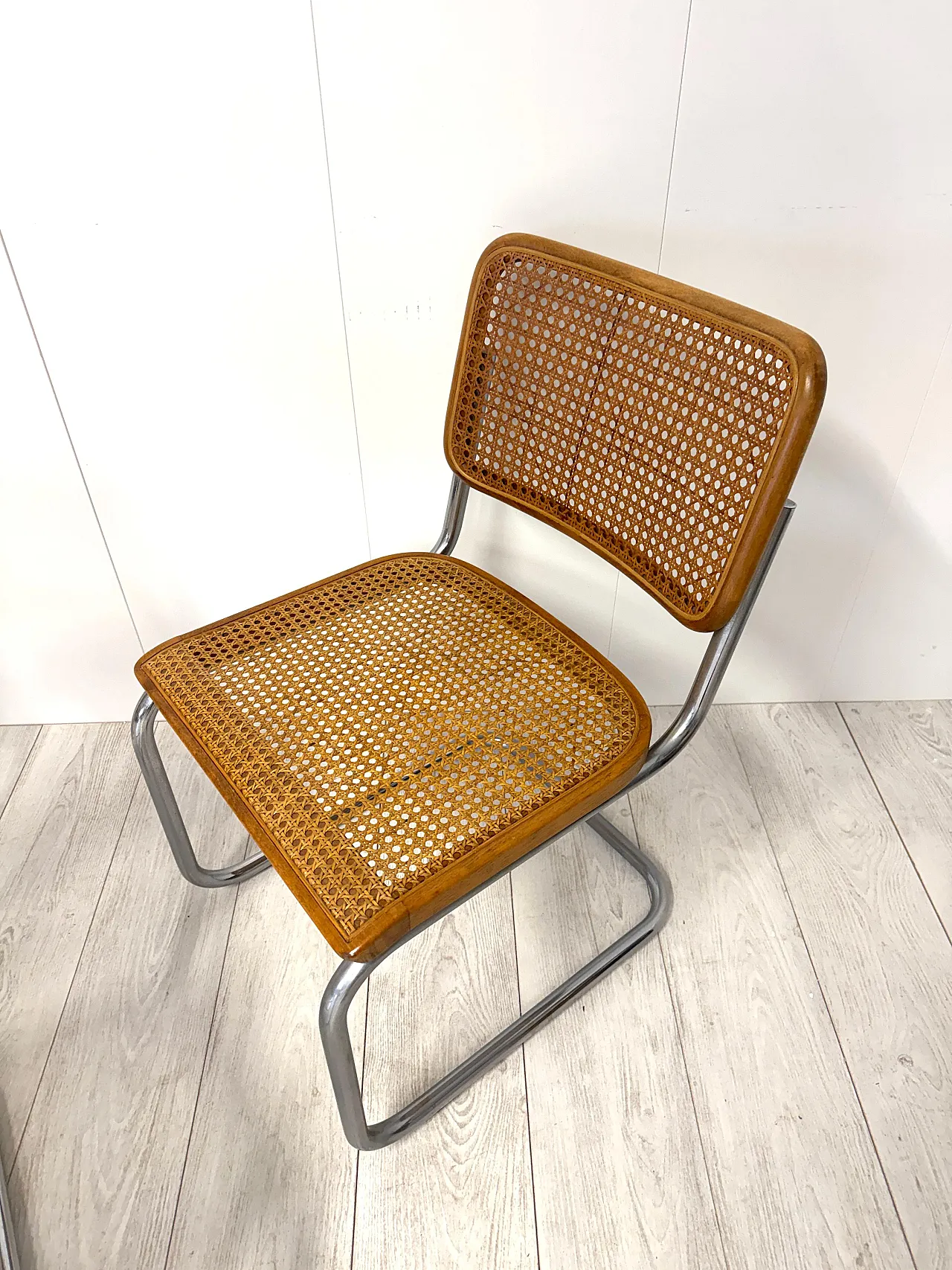 Marcel Breuer, Quattro sedie mod. B32 "Cesca", cod. Thonet, anni '70 17