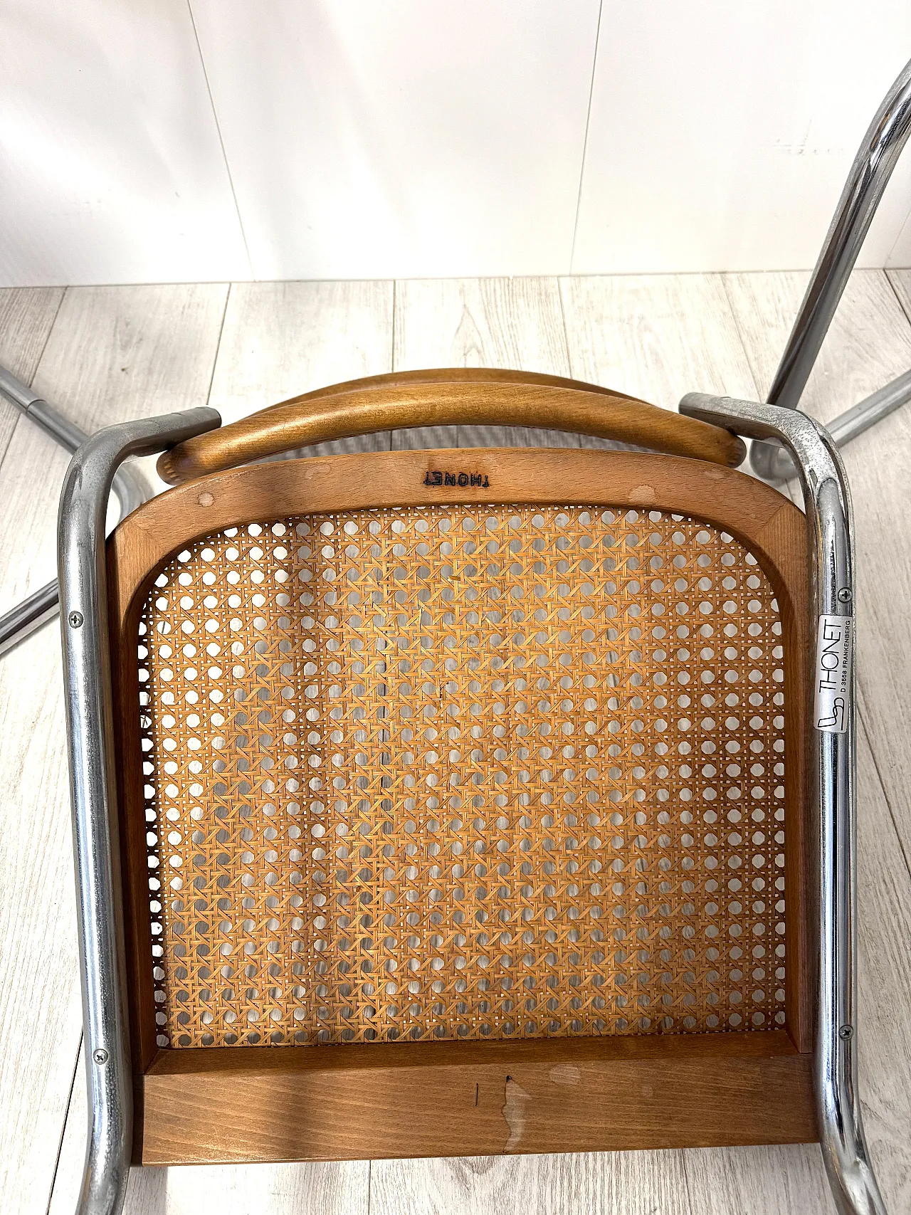 Marcel Breuer, Quattro sedie mod. B32 "Cesca", cod. Thonet, anni '70 18