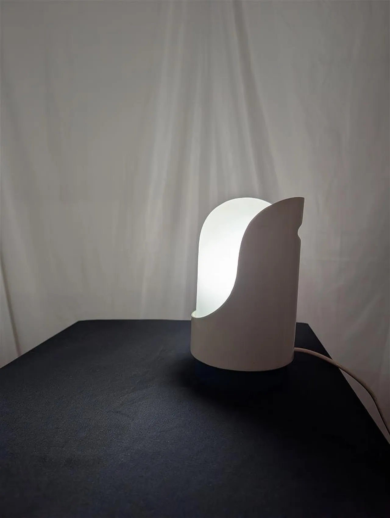 Space age era table lamp, 1970s 8