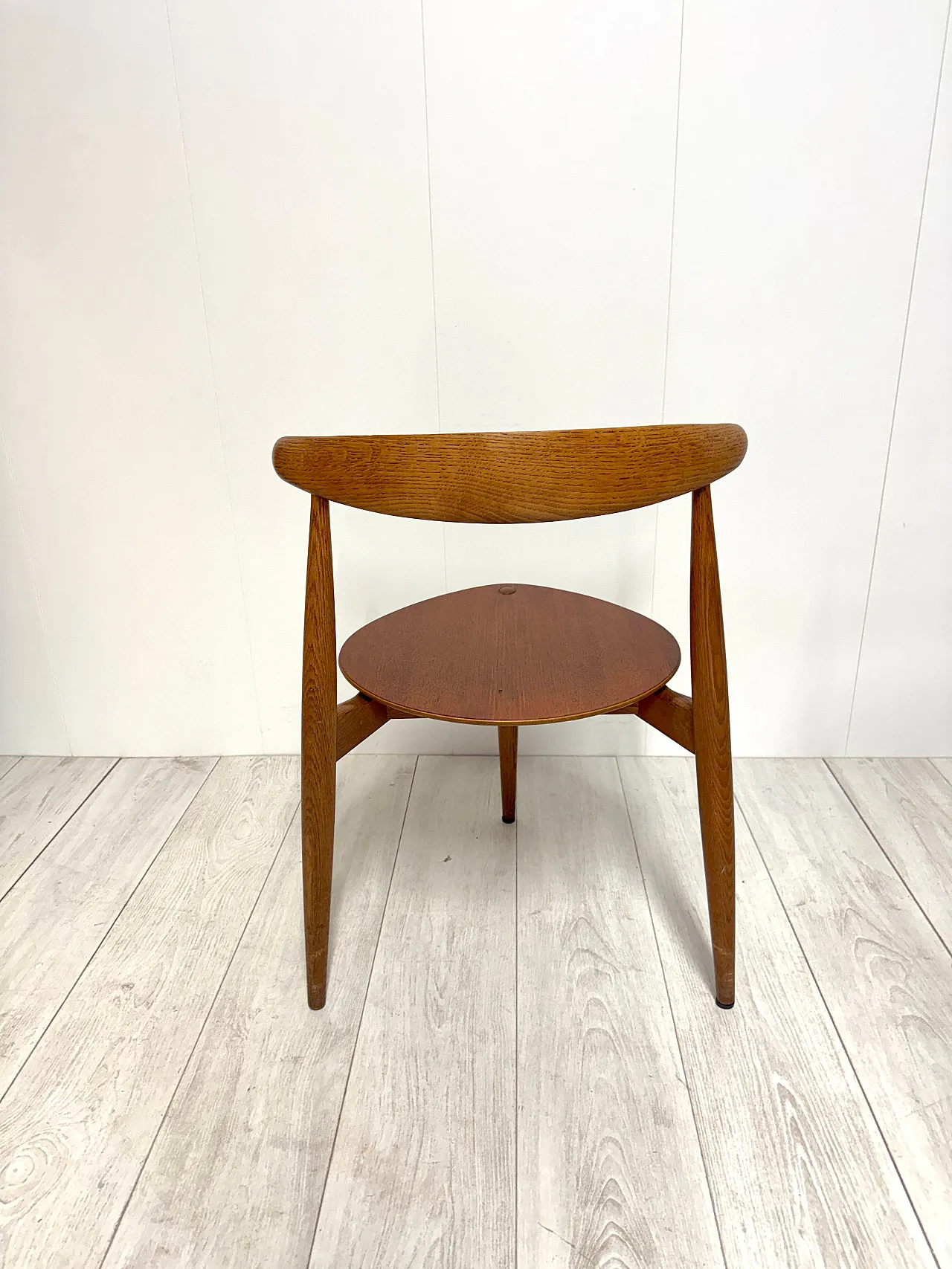 Table with chairs Heart by Hans Wegner for Fritz Hansen, 1950s 10