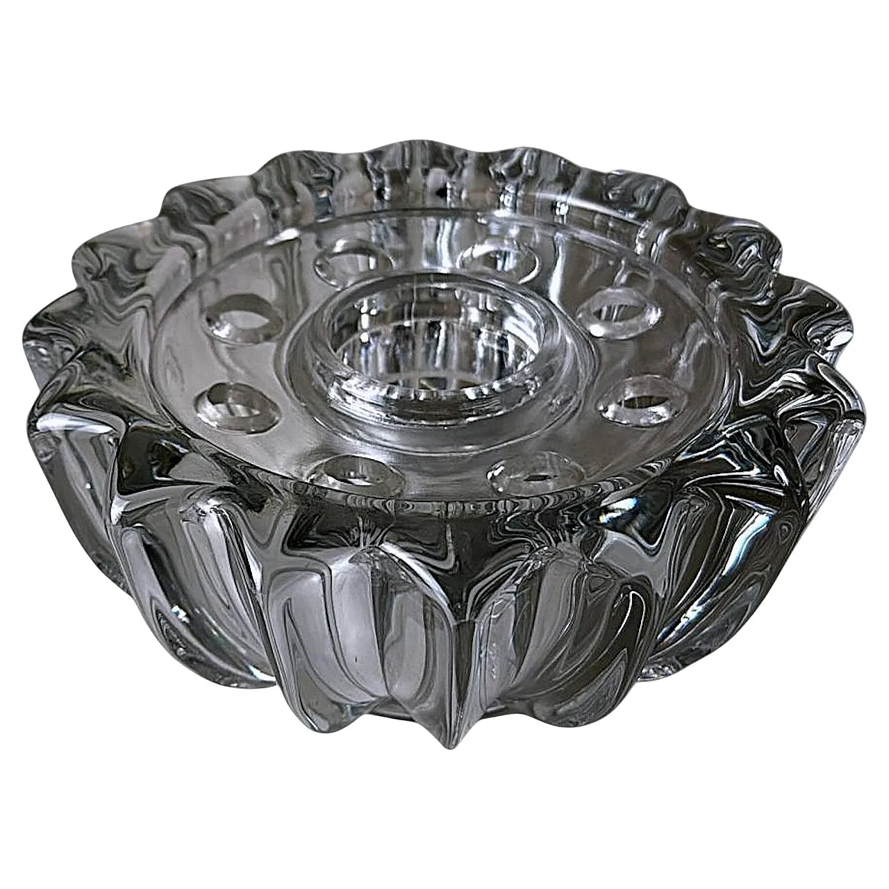 Art Deco Pierre D’Avesn glass bowl, 1930s 1
