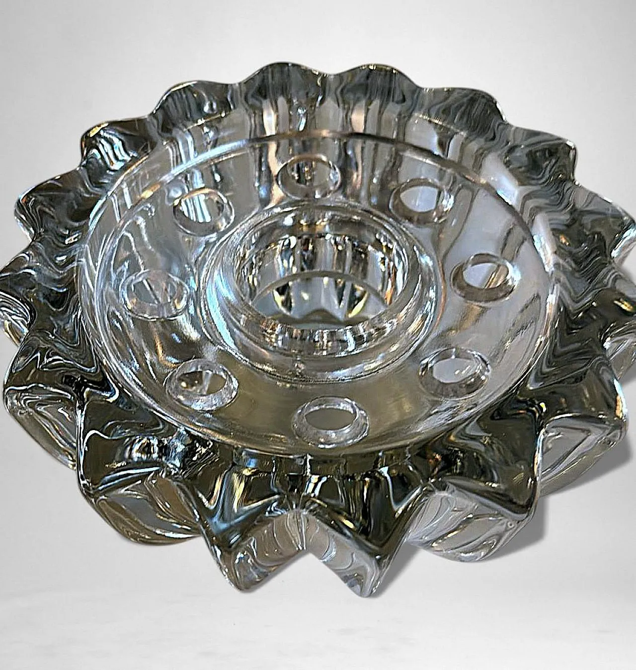 Art Deco Pierre D’Avesn glass bowl, 1930s 6