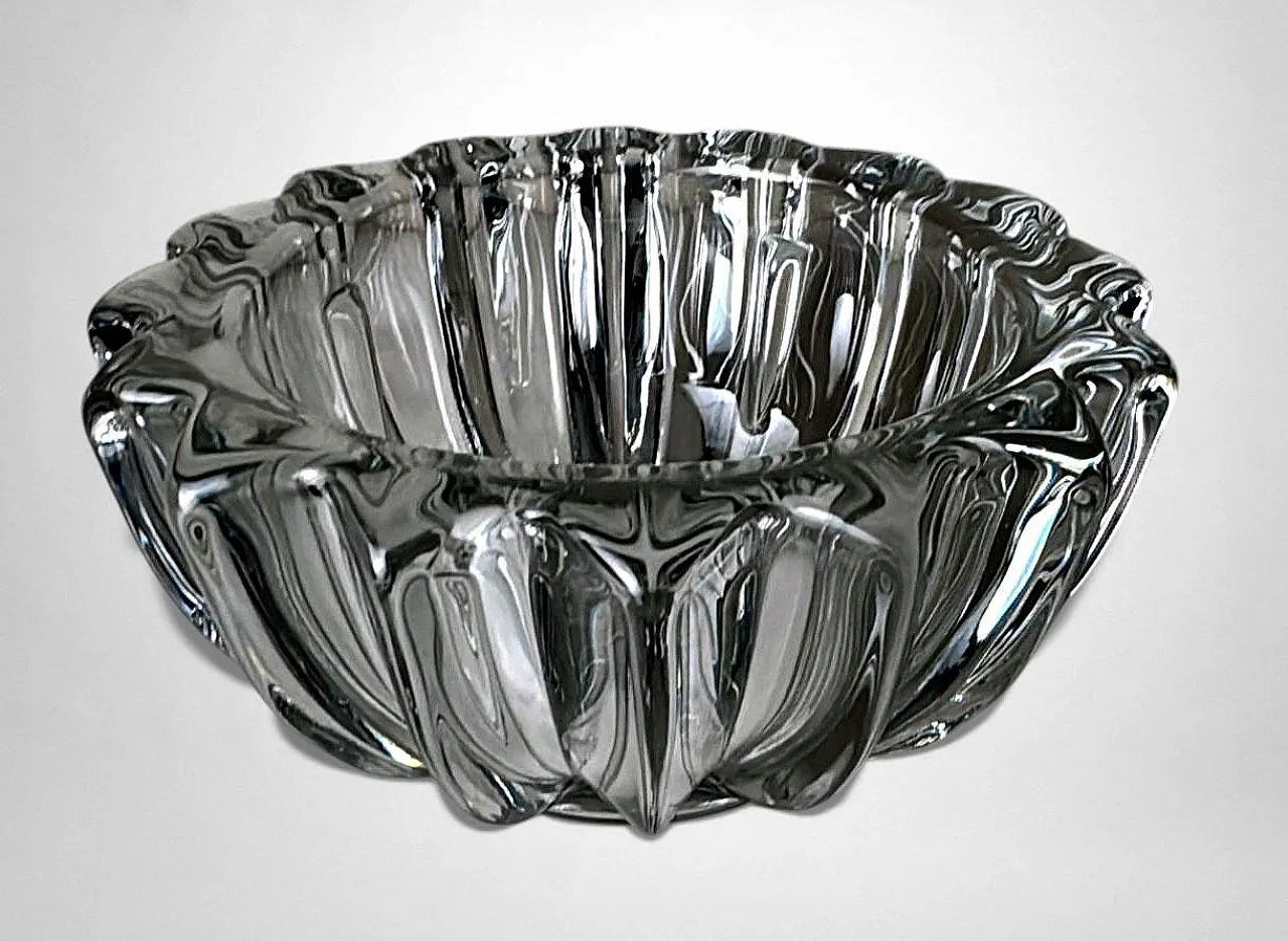 Art Deco Pierre D’Avesn glass bowl, 1930s 9
