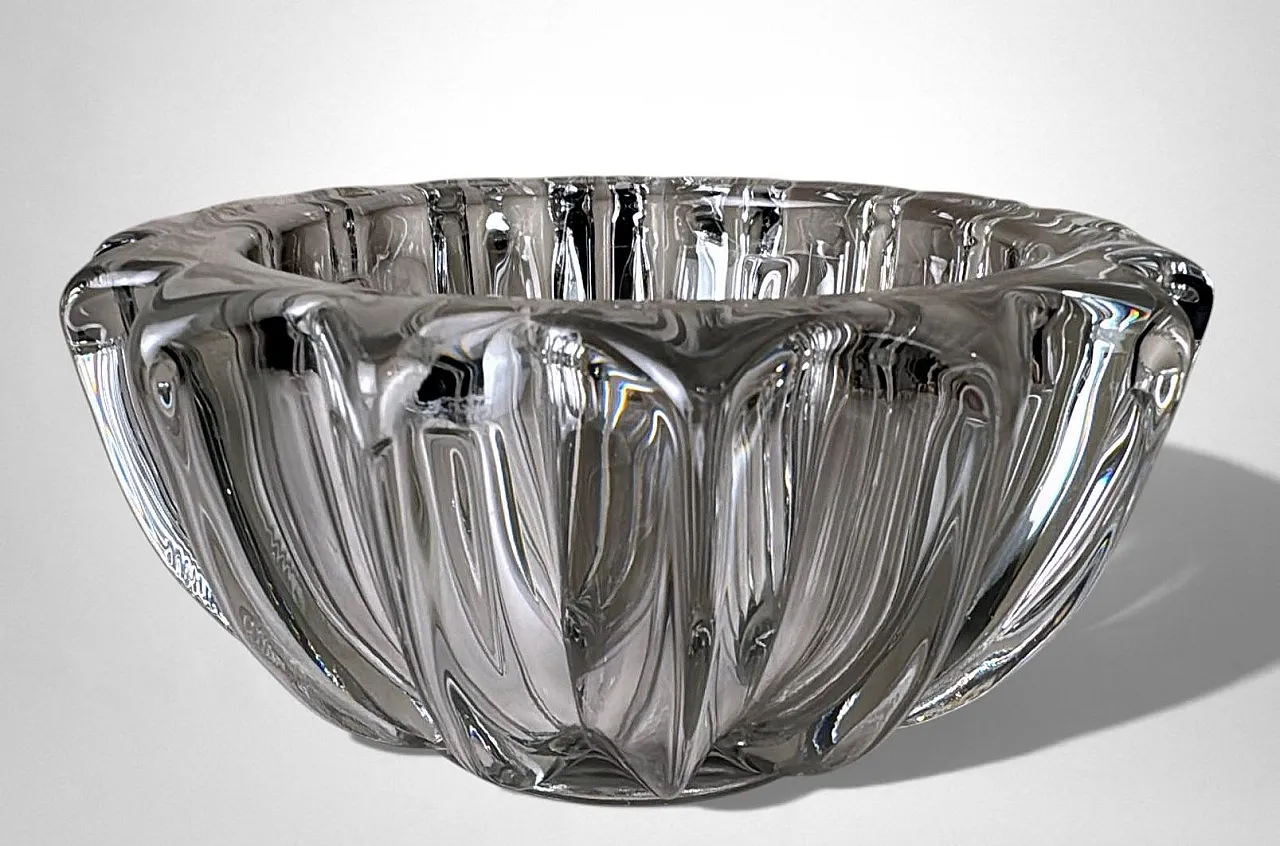 Art Deco Pierre D’Avesn glass bowl, 1930s 10