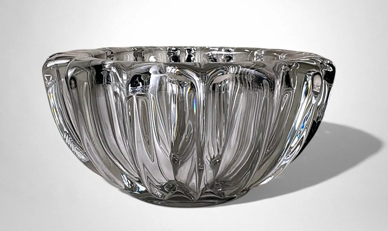 Art Deco Pierre D’Avesn glass bowl, 1930s 11