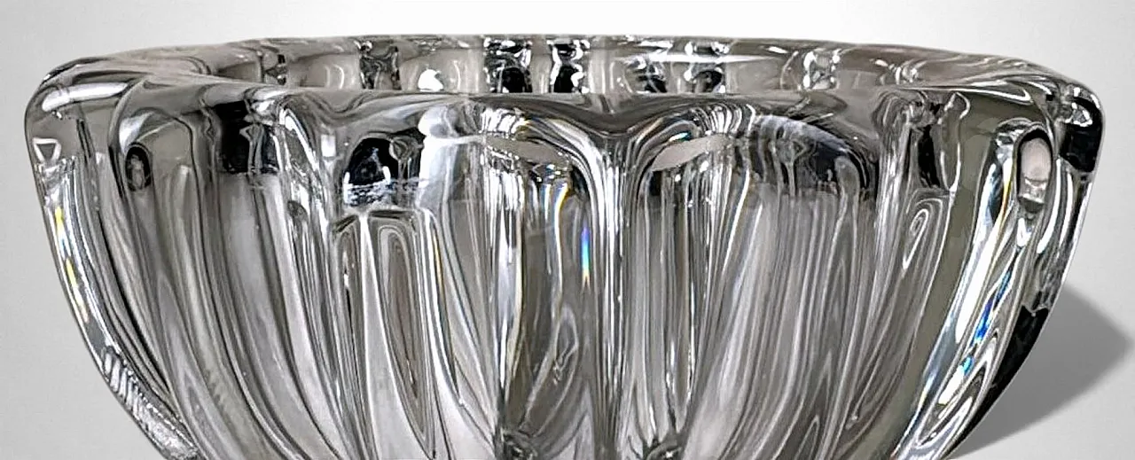 Art Deco Pierre D’Avesn glass bowl, 1930s 13