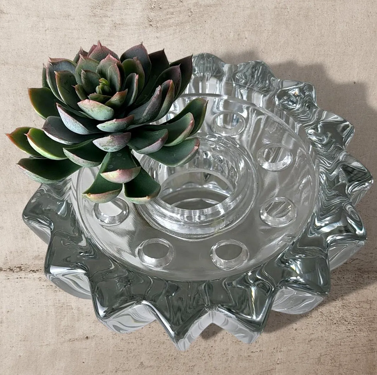 Art Deco Pierre D’Avesn glass bowl, 1930s 17