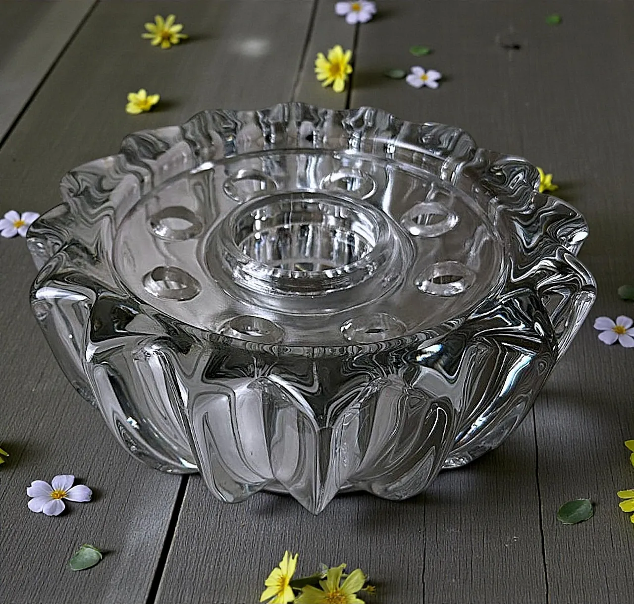 Art Deco Pierre D’Avesn glass bowl, 1930s 18