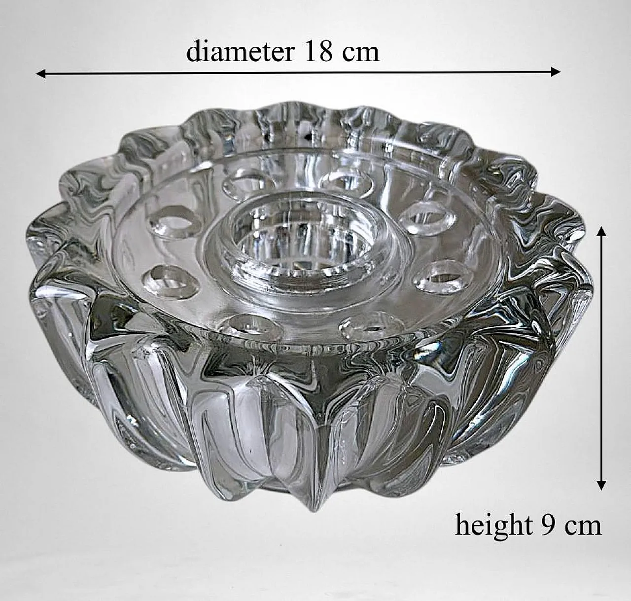 Art Deco Pierre D’Avesn glass bowl, 1930s 19