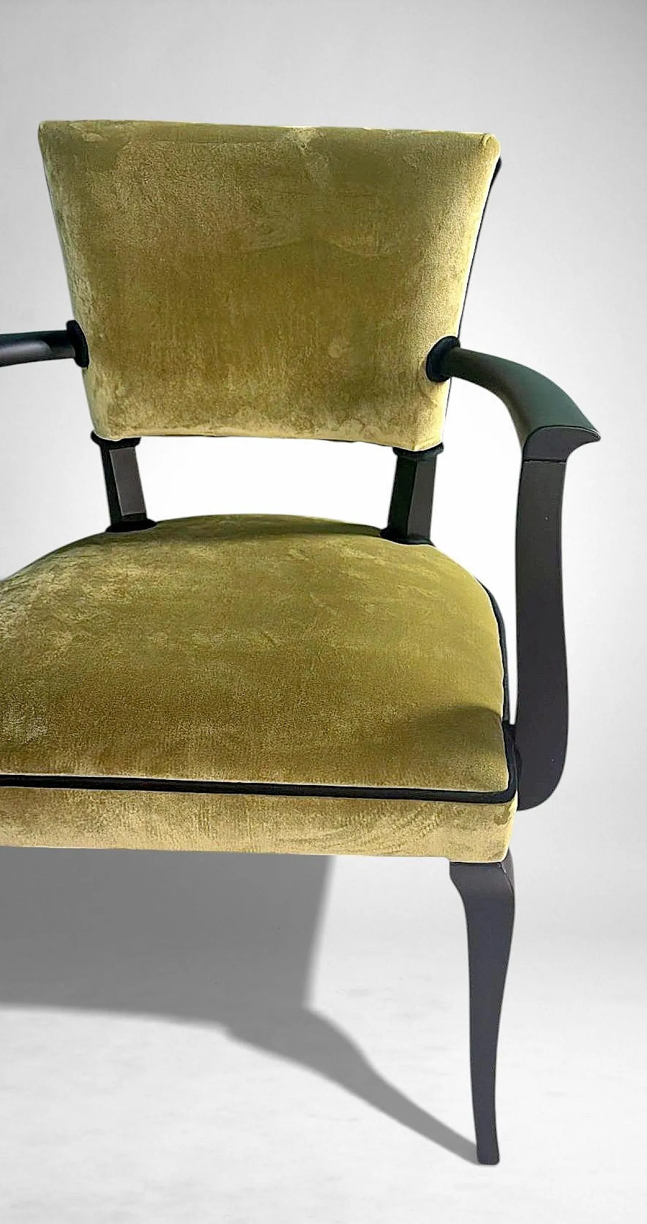 Art Decò pair of Bridge chairs, 1950s 17