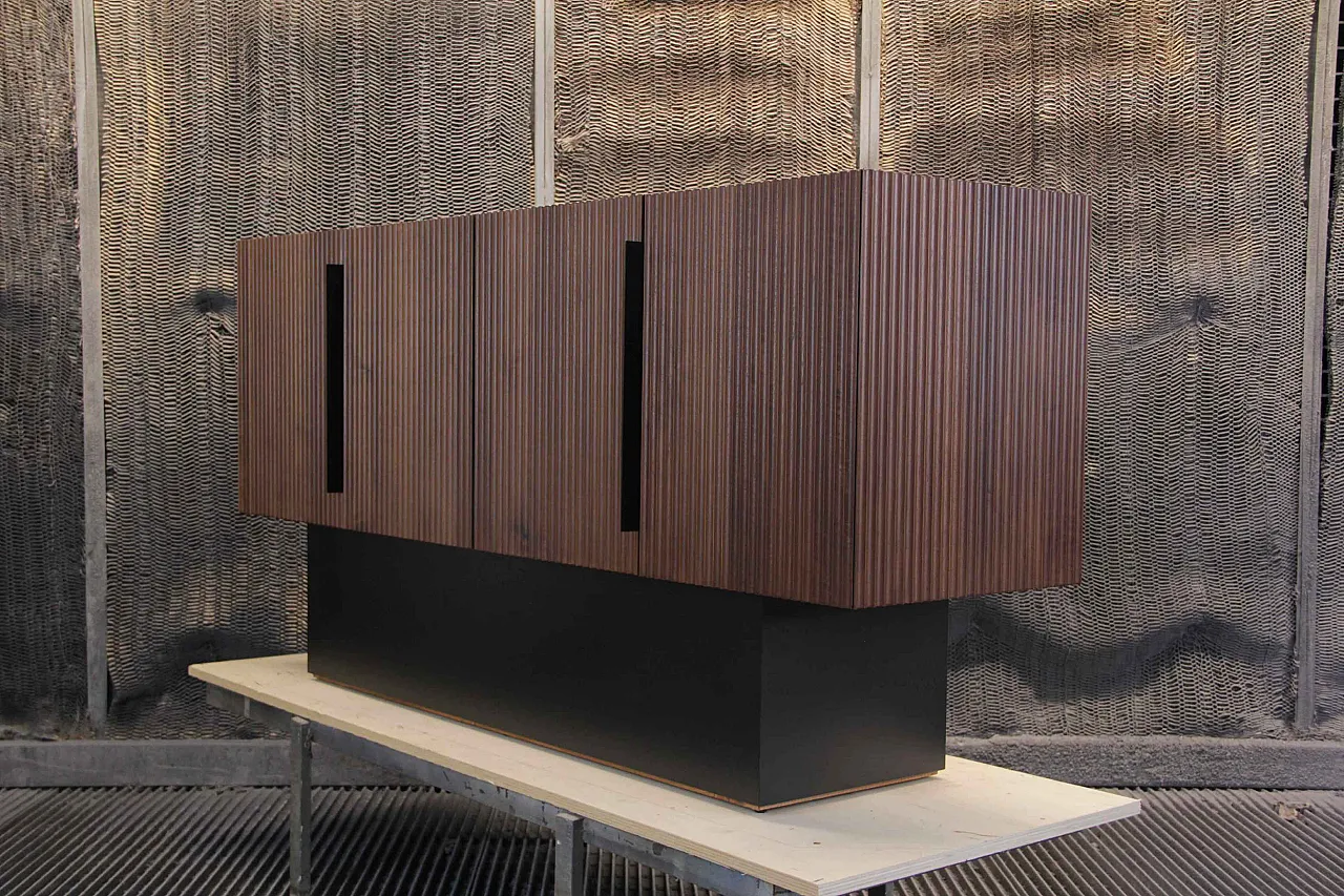Brutalist style sideboard, 2000s 1