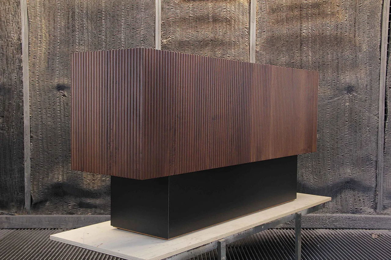 Brutalist style sideboard, 2000s 3