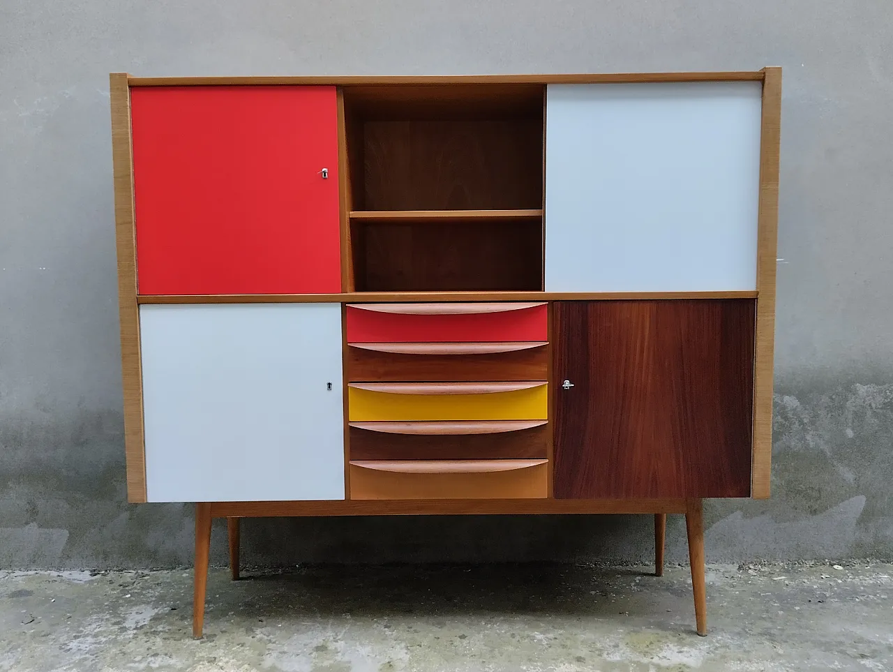 Highboard Bauhaus, anni '60 4