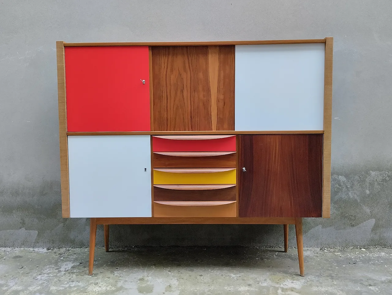 Highboard Bauhaus, anni '60 6