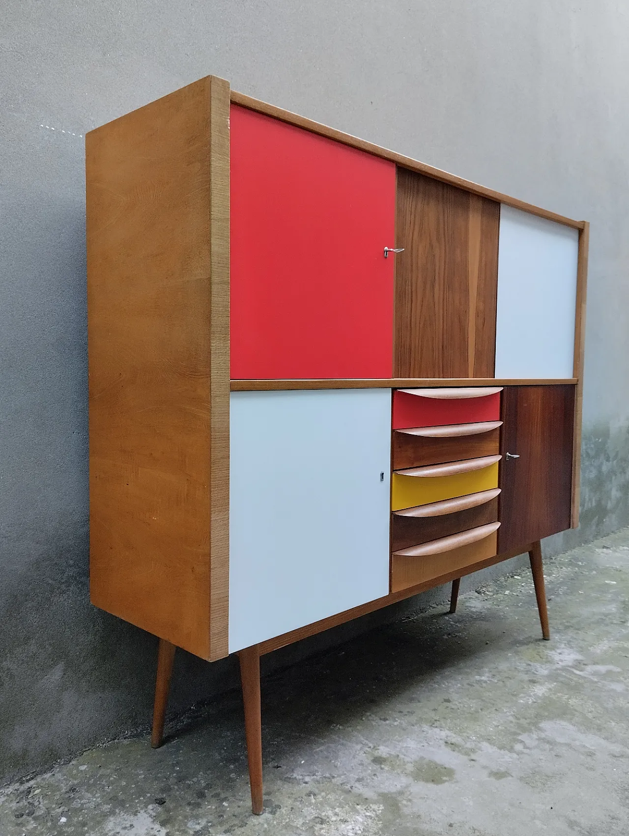 Highboard Bauhaus, anni '60 7