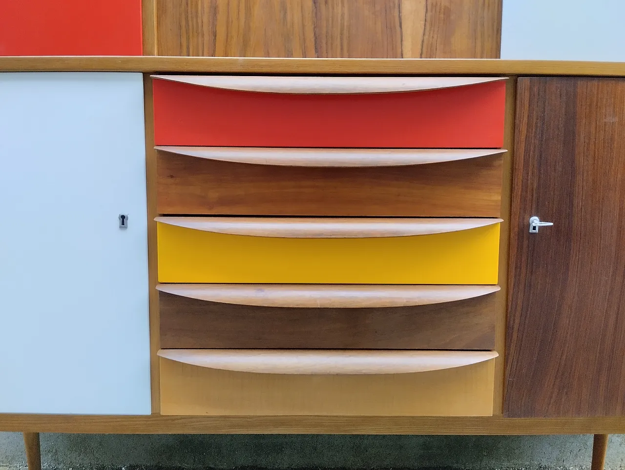Highboard Bauhaus, anni '60 9