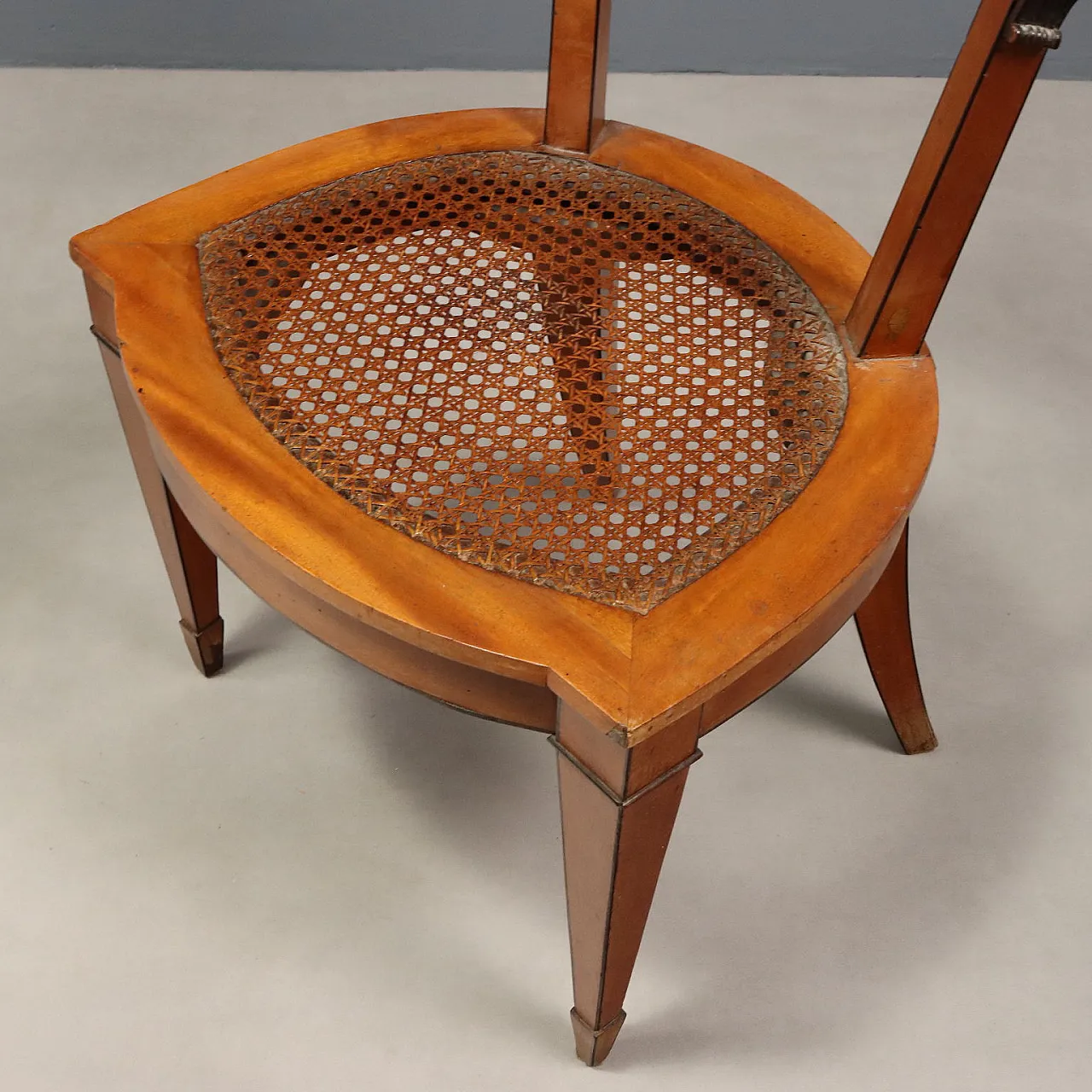 4 Sedie in mogano in stile Regency, inizio '900 9