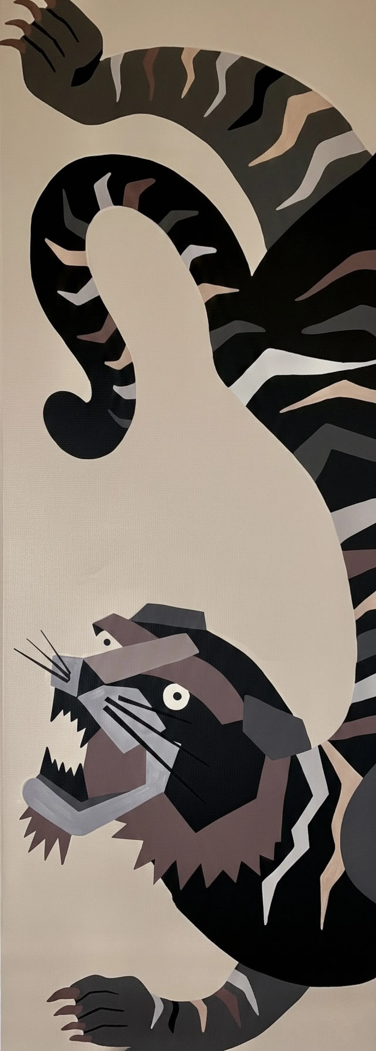 Painting The Light Tiger Exotic Style Neo-Futurism, 2000s 1