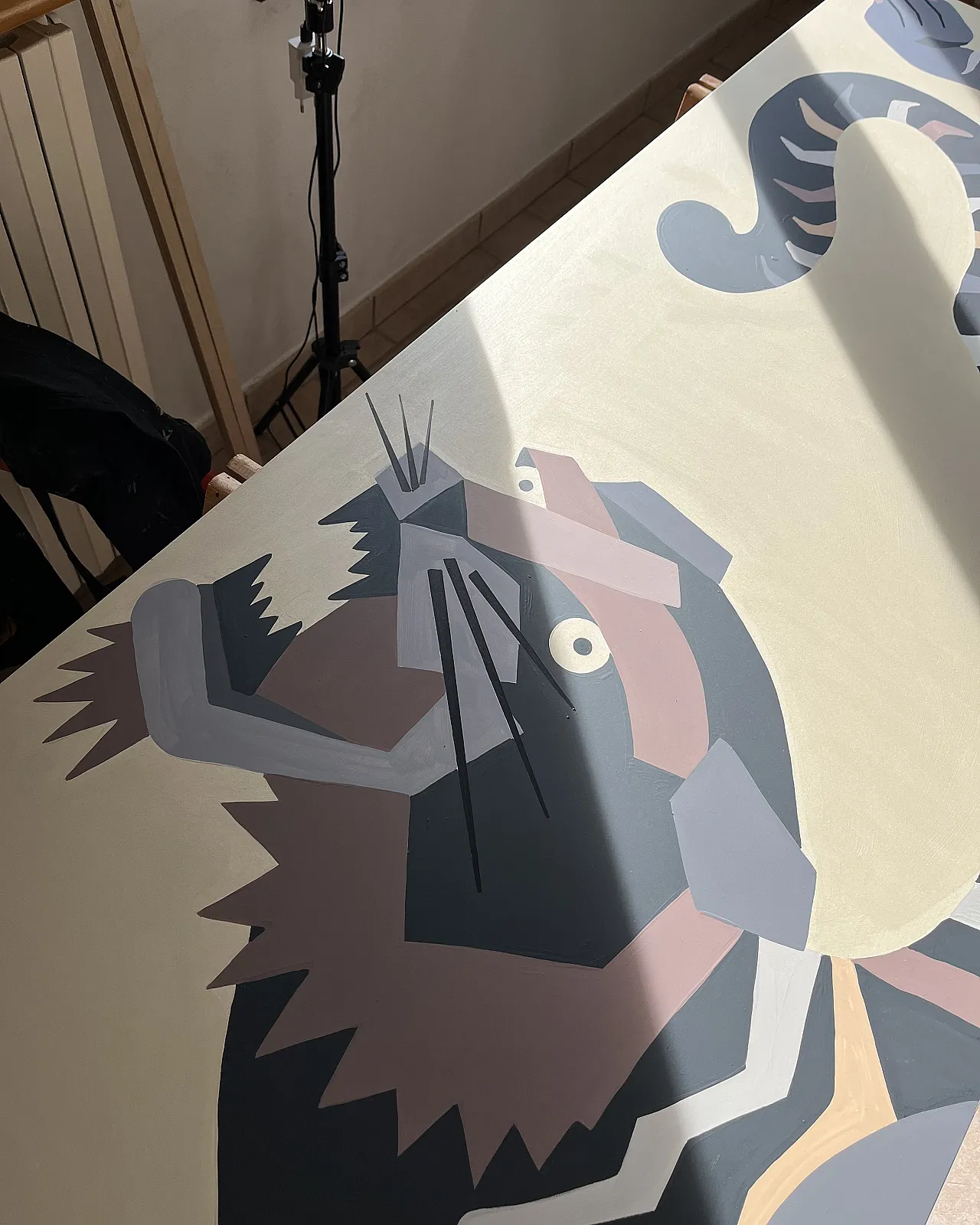 Painting The Light Tiger Exotic Style Neo-Futurism, 2000s 4