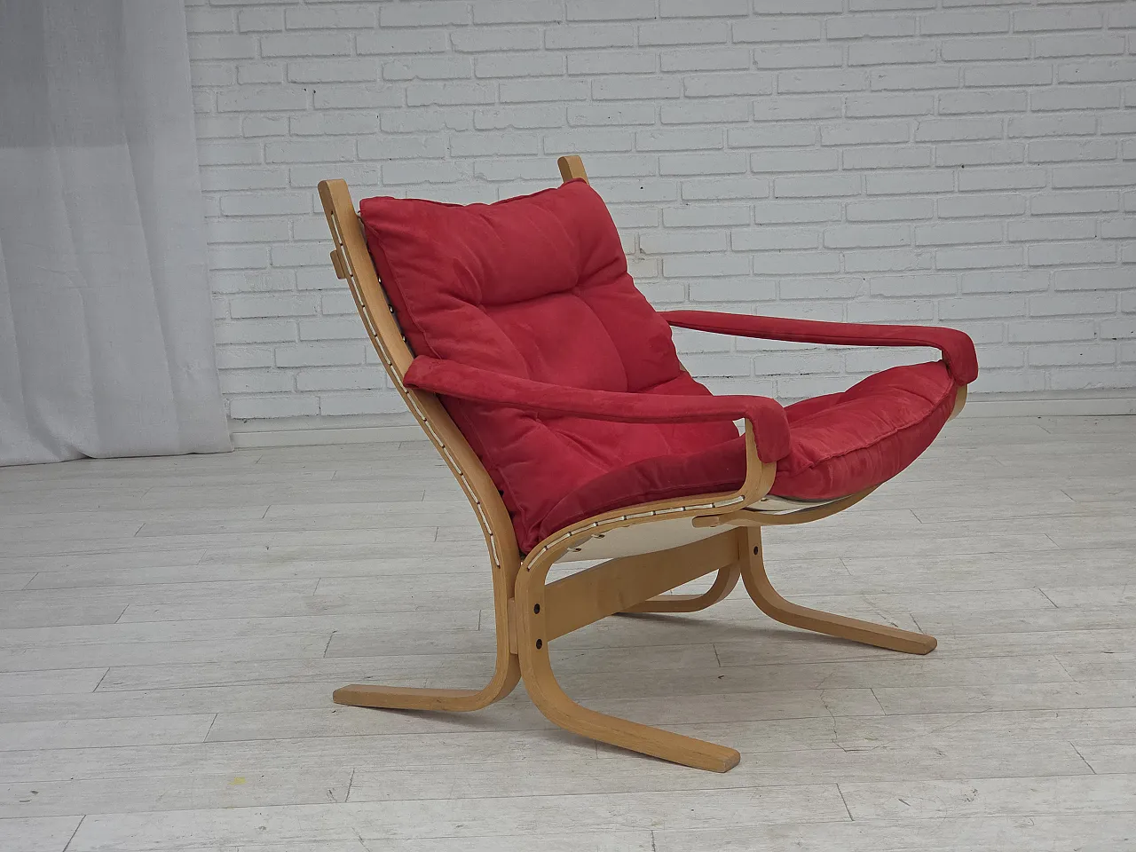 Pair of Norwegian Siesta chairs by Ingmar Relling, 70s 4
