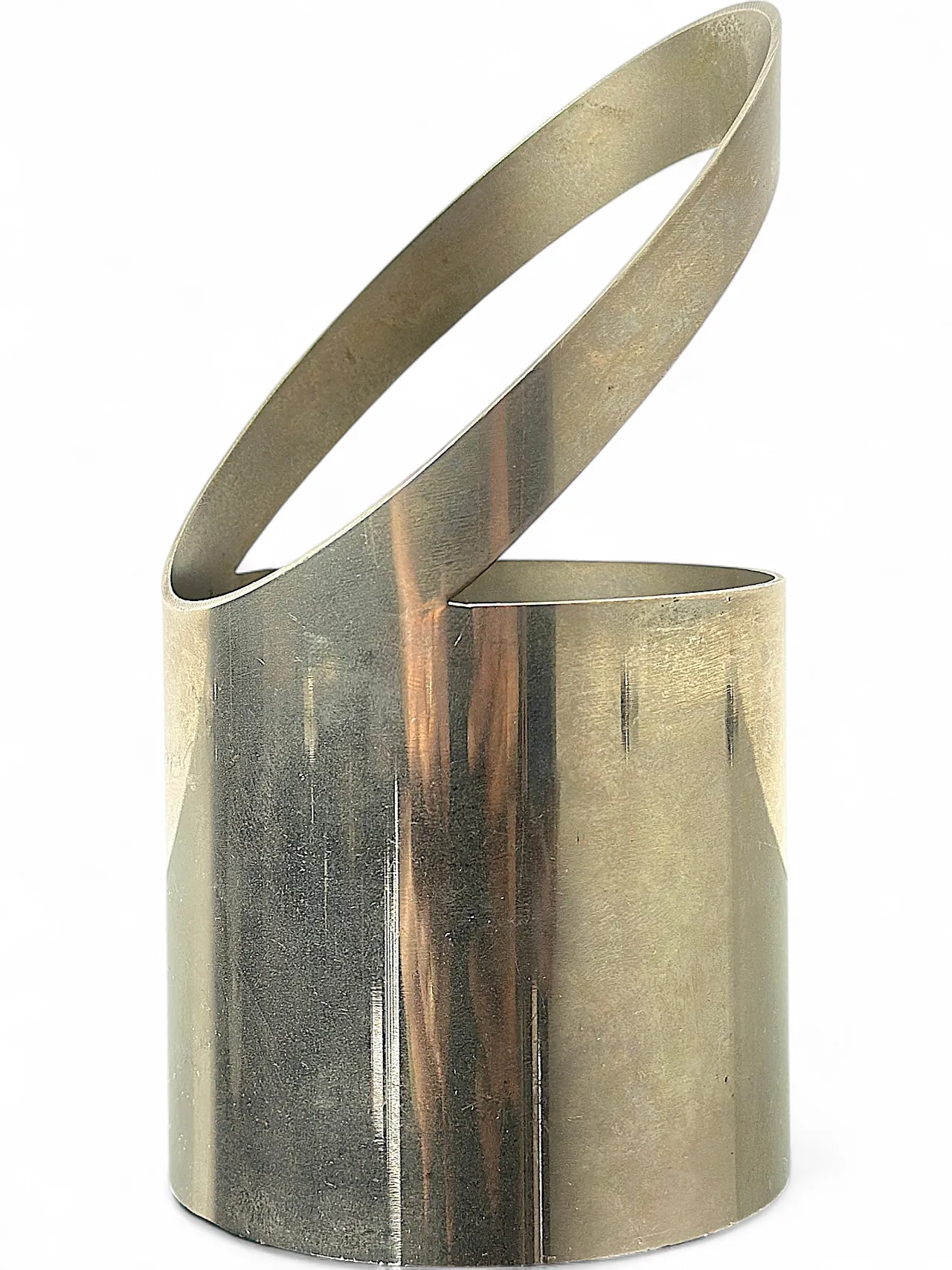 Modernist Vase-Pen Holder Design Paolo Gatti 1970s Made in Italy 8