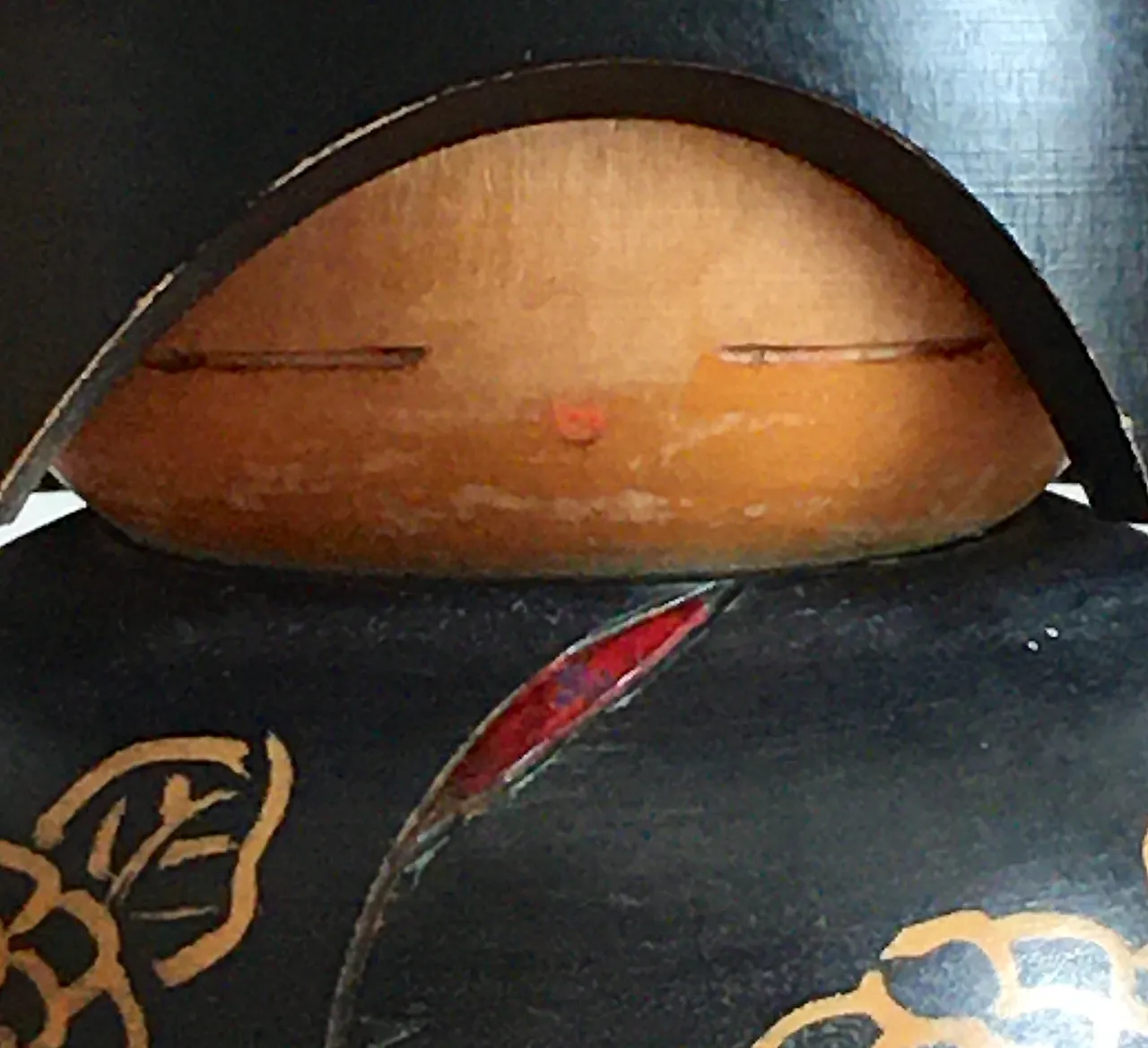 Bambola Japanese Sosaku Kokeshi, anni '70 8