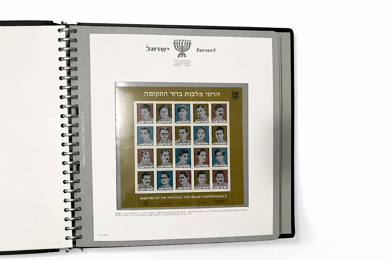 Album filatelico Bolaffi Israele, 1973-1982 2