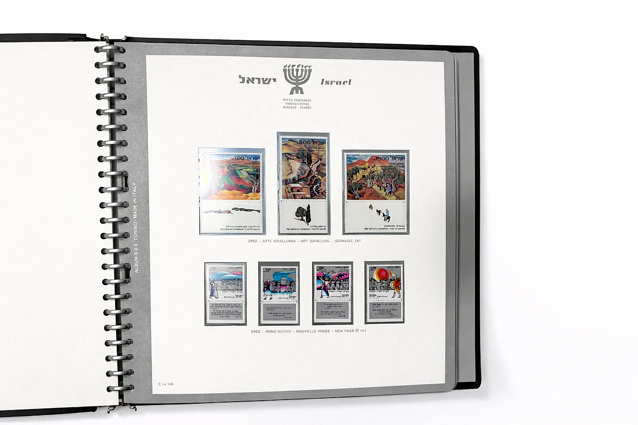 Album filatelico Bolaffi Israele, 1973-1982 5