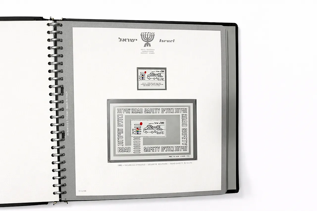 Album filatelico Bolaffi Israele, 1973-1982 6