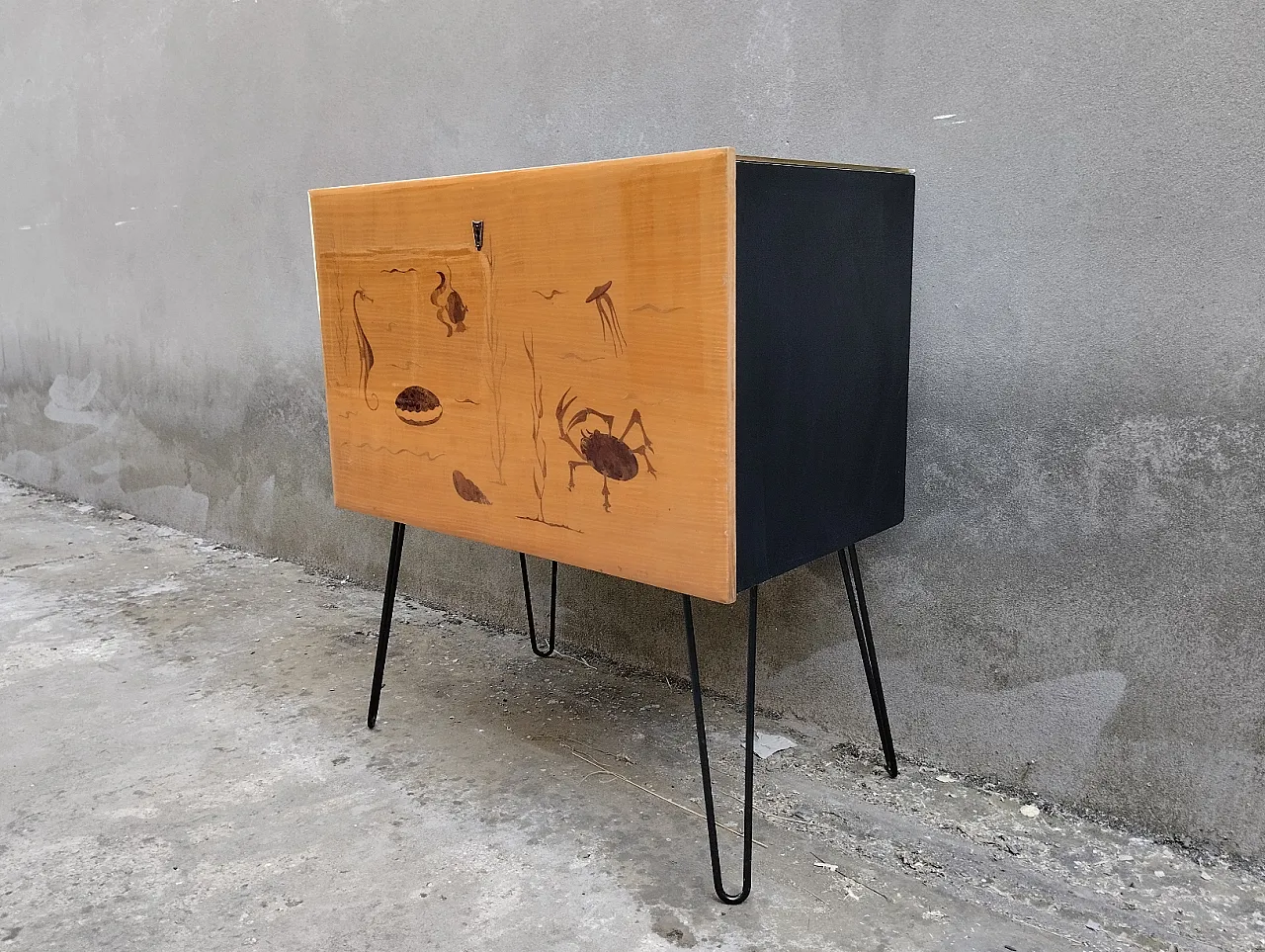 Sideboard Credenza Rework, 70s 2