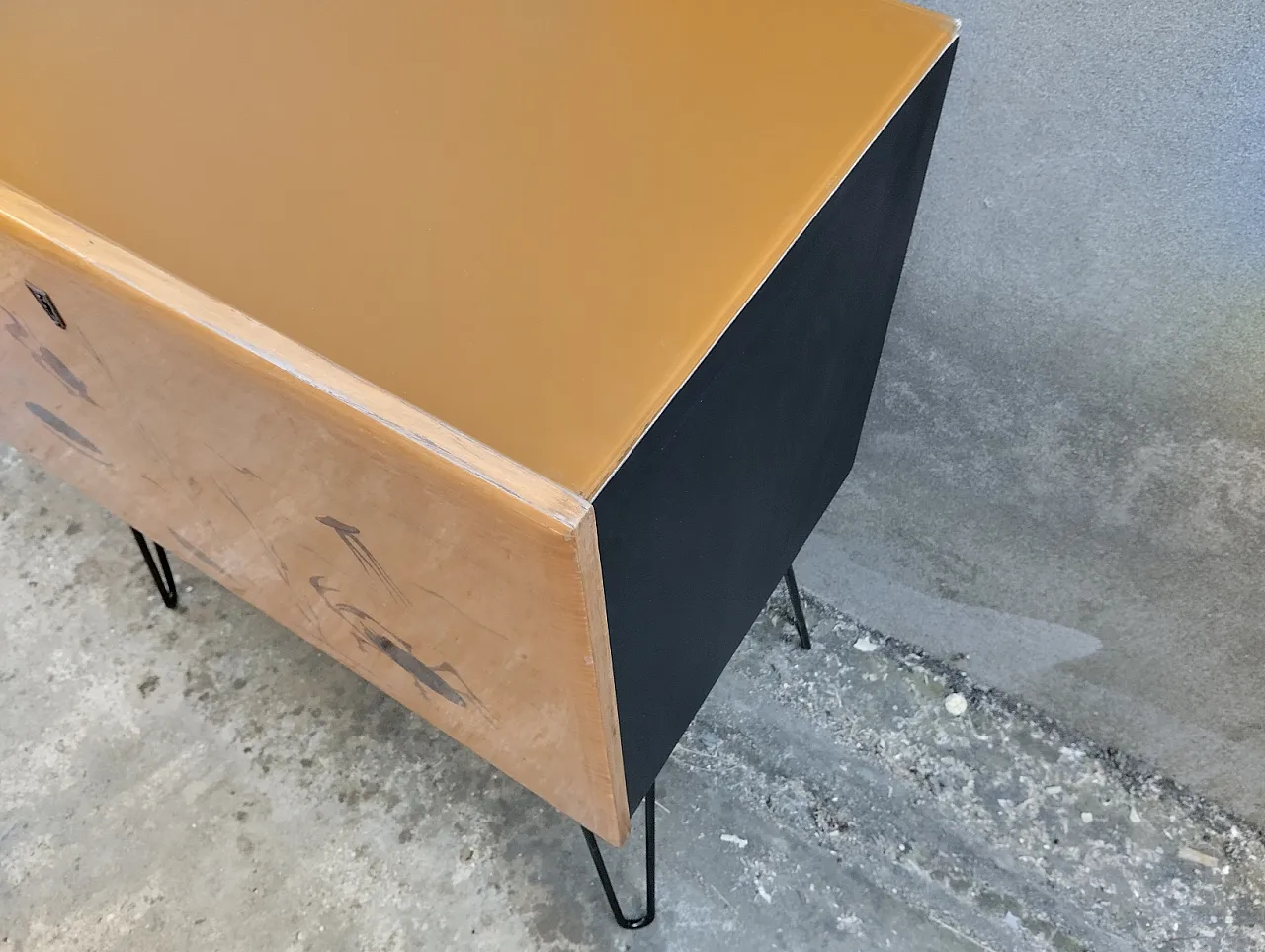 Sideboard Credenza Rework, 70s 5