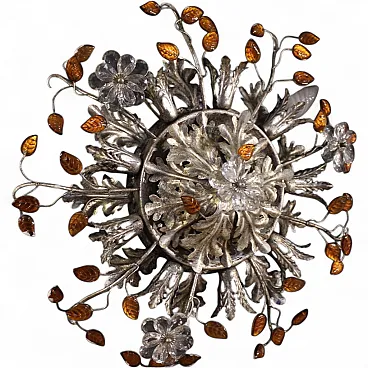 Florentine ceiling light Banci Firenze, 70s