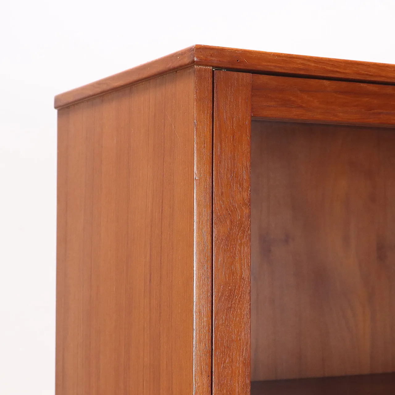 Mobile vetrina in teak e vetro, anni '60 6