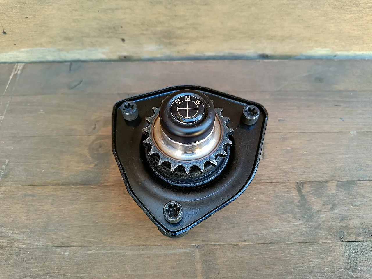 Artistic work sculpture Gianni Motivo (Mogio) BMW, 90s 3