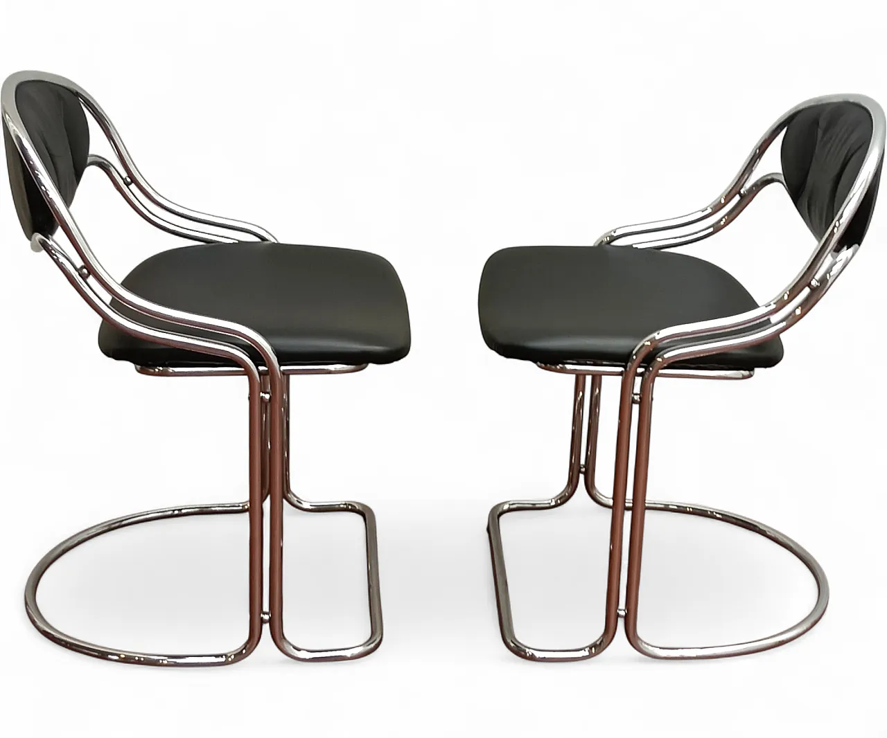 Pair of chairs Bauhaus style, 1970s 24