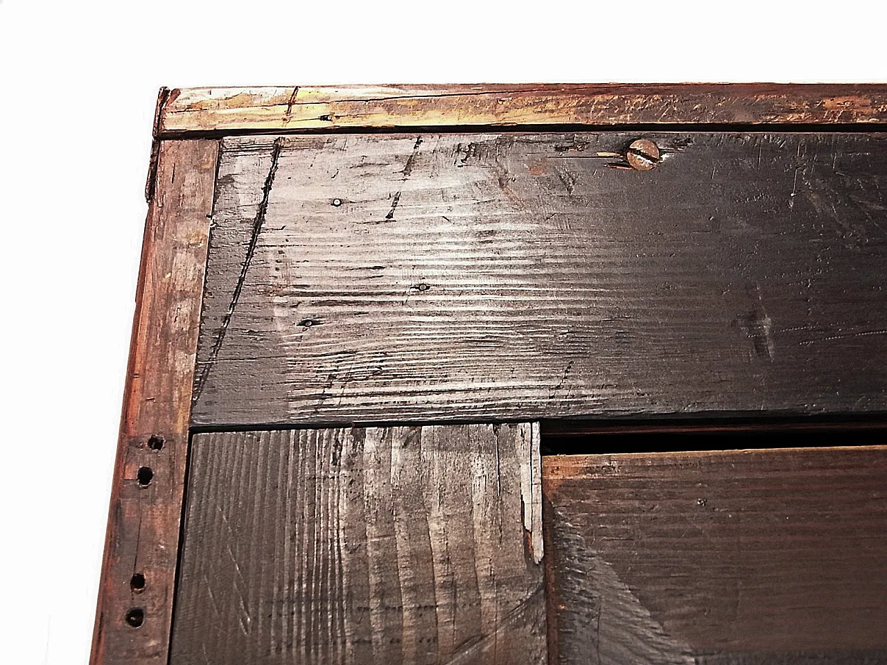 Secretaire a cilindro in mogano lucido, fine '800 27