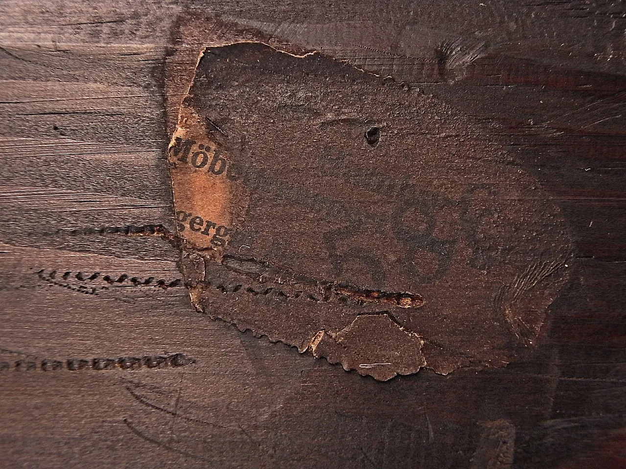 Secretaire a cilindro in mogano lucido, fine '800 28