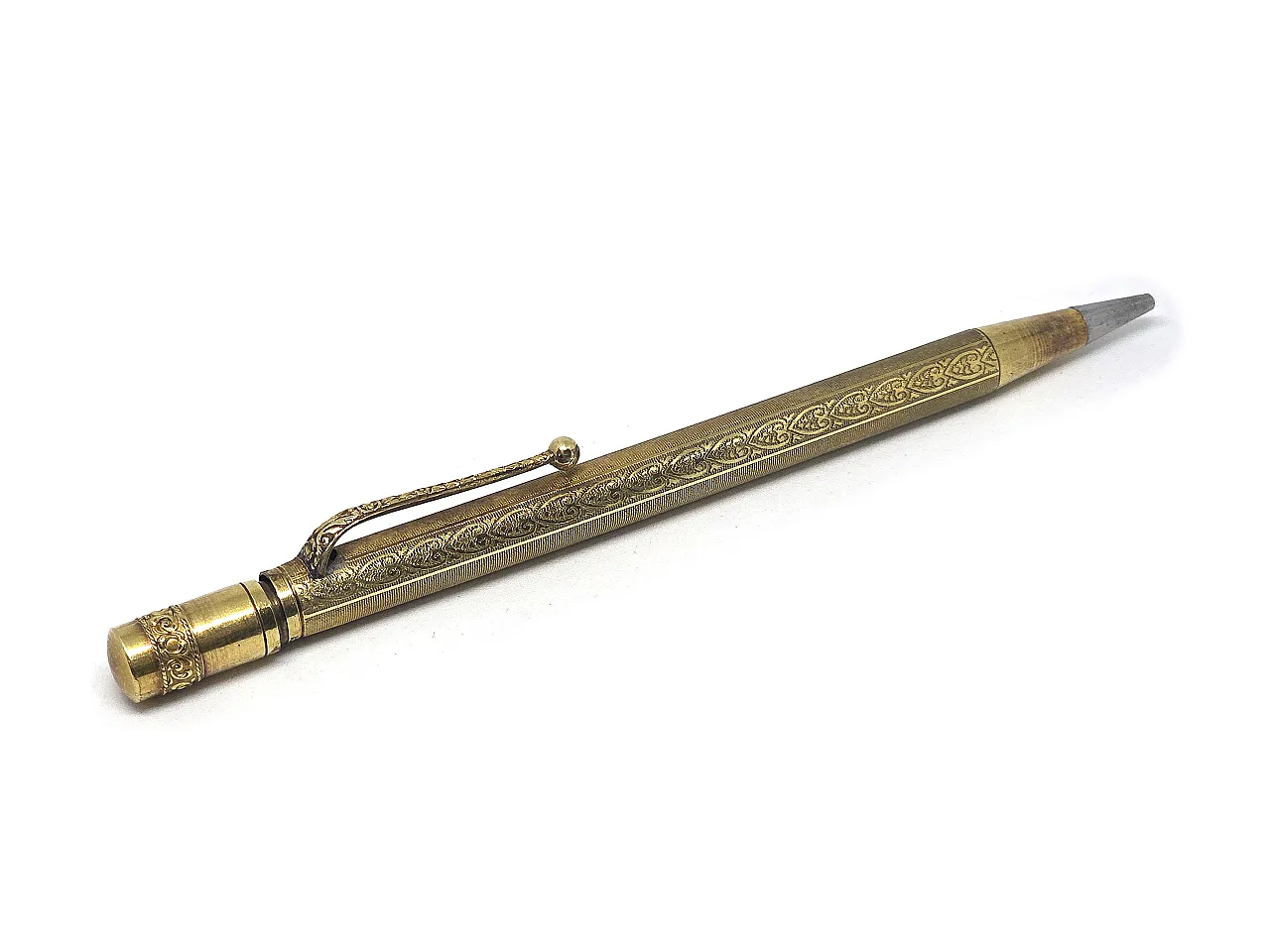 Aurora Set Lever Fountain Pen mechanical Pencil 14KR, 30s 17