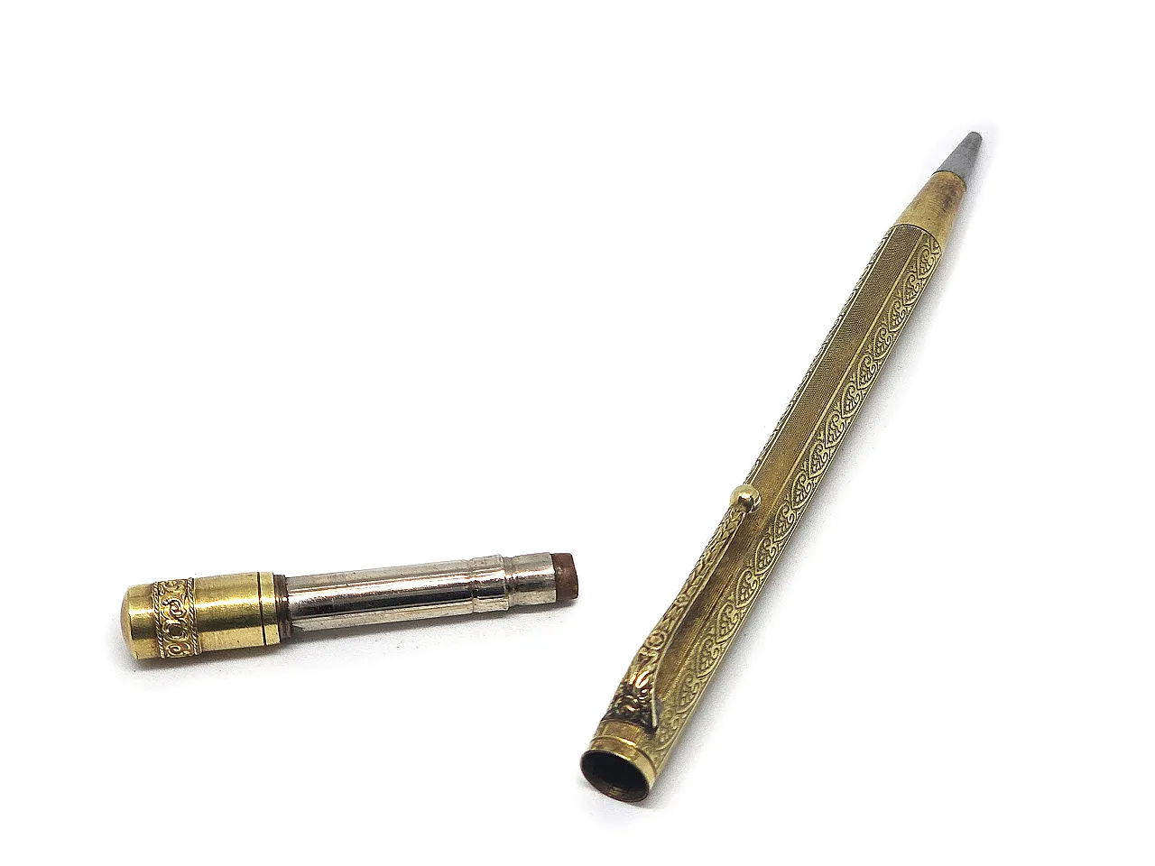 Aurora Set Lever Fountain Pen mechanical Pencil 14KR, 30s 18