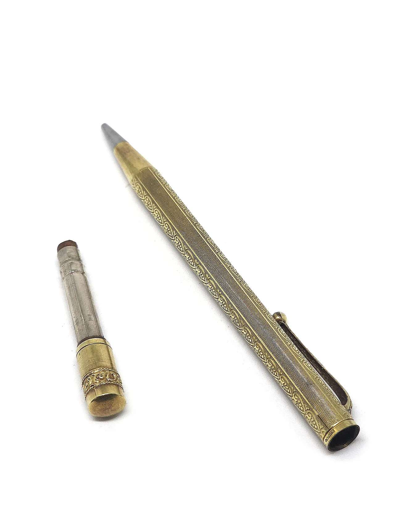 Aurora Set Lever Fountain Pen mechanical Pencil 14KR, 30s 19