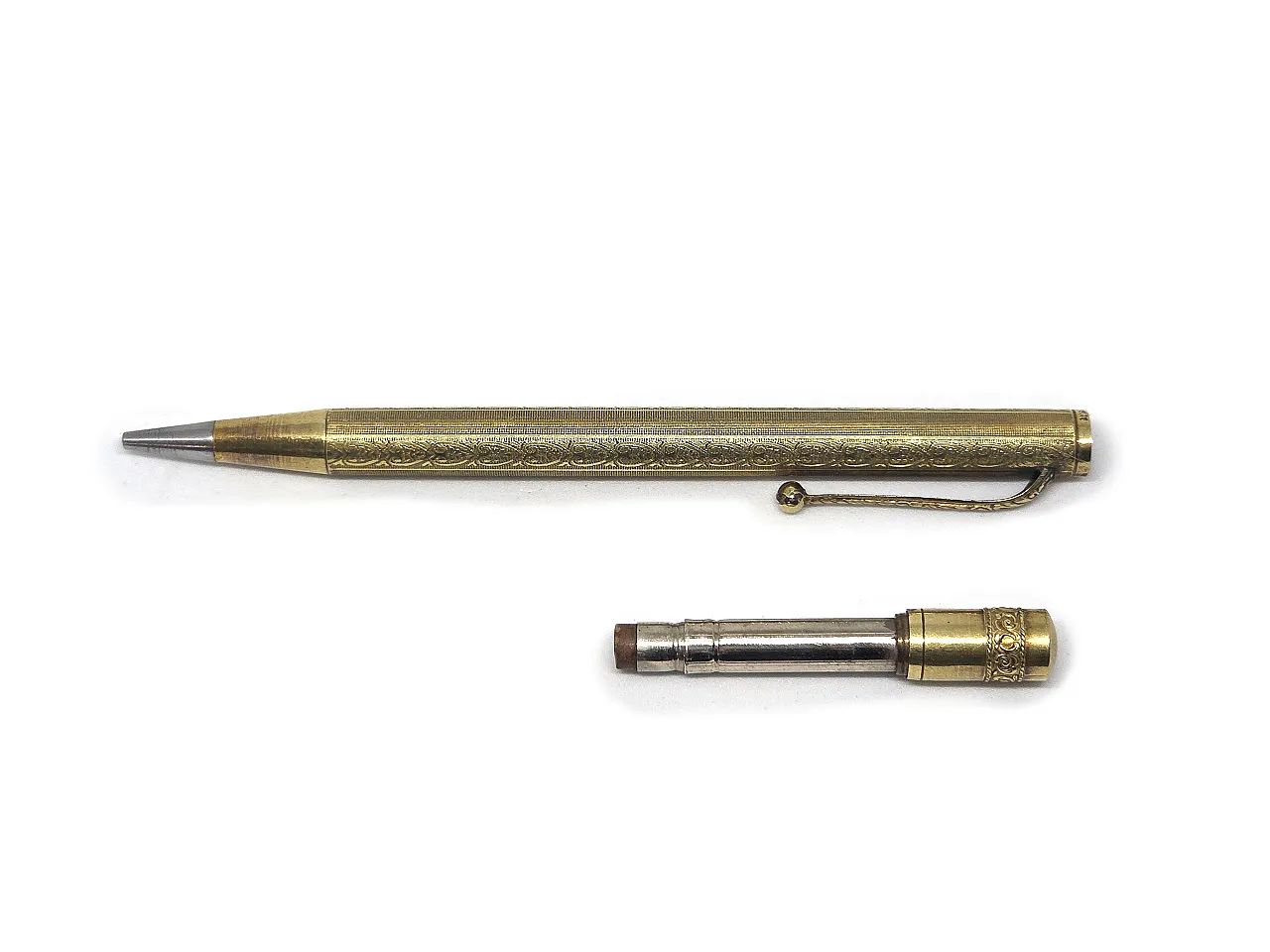 Aurora Set Lever Fountain Pen mechanical Pencil 14KR, 30s 21