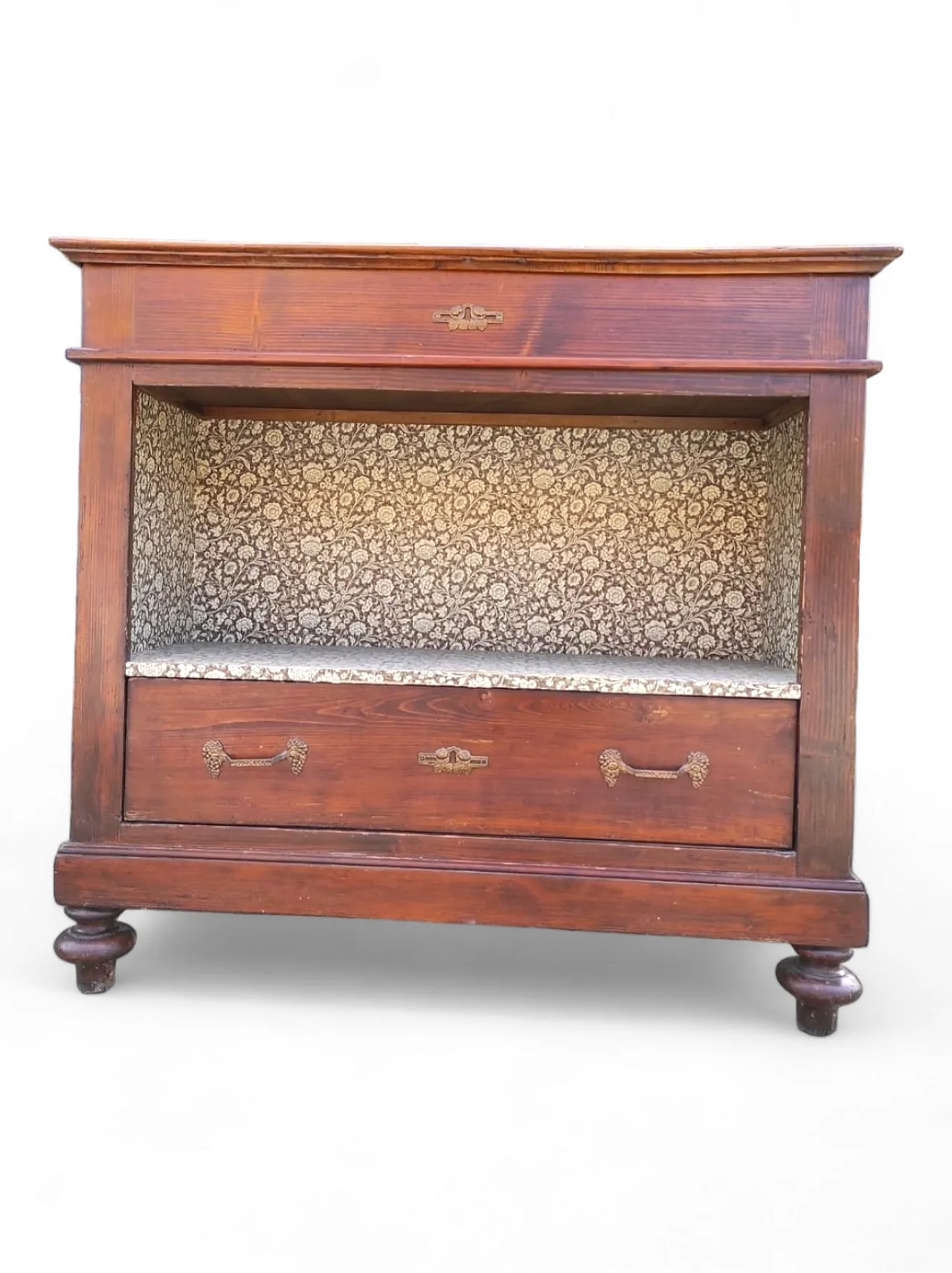 Cassettone in abete, fine '800 9