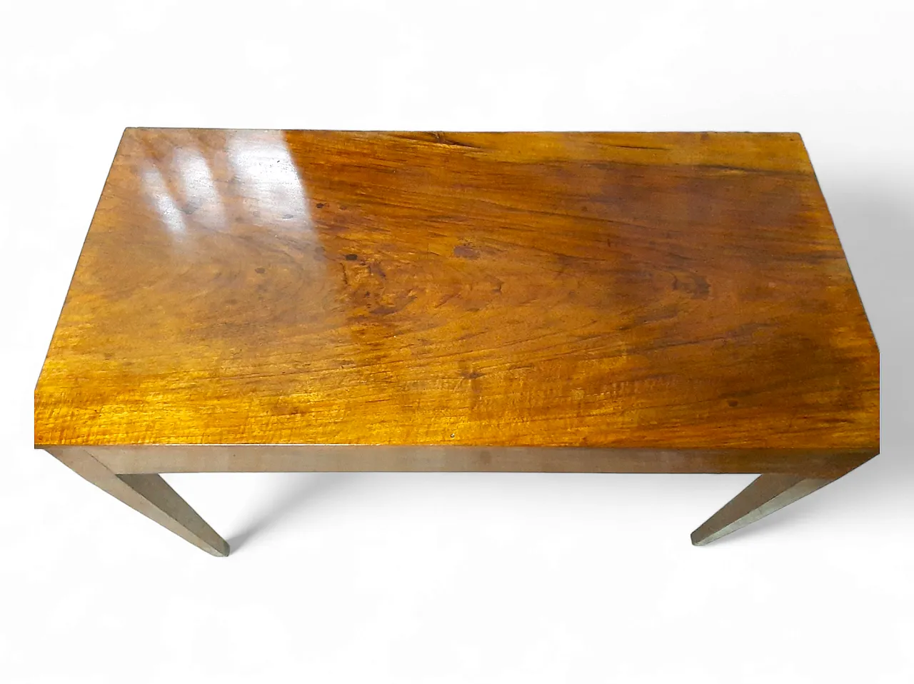 Tavolo in stile Direttorio in legno di noce, fine '700 5