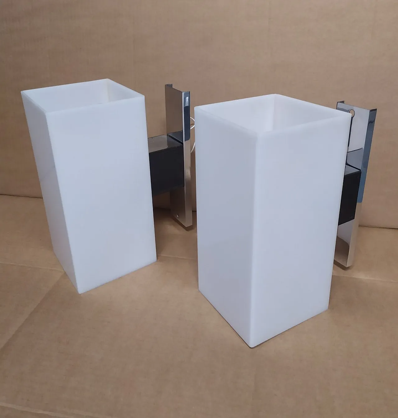 Coppia di lampade da parete di Arredoluce, anni '50 1