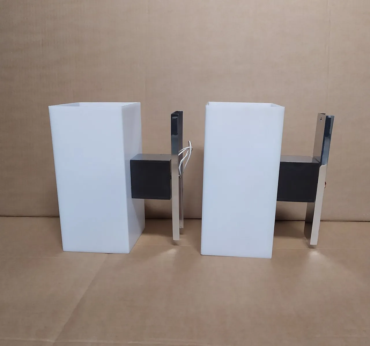 Coppia di lampade da parete di Arredoluce, anni '50 3